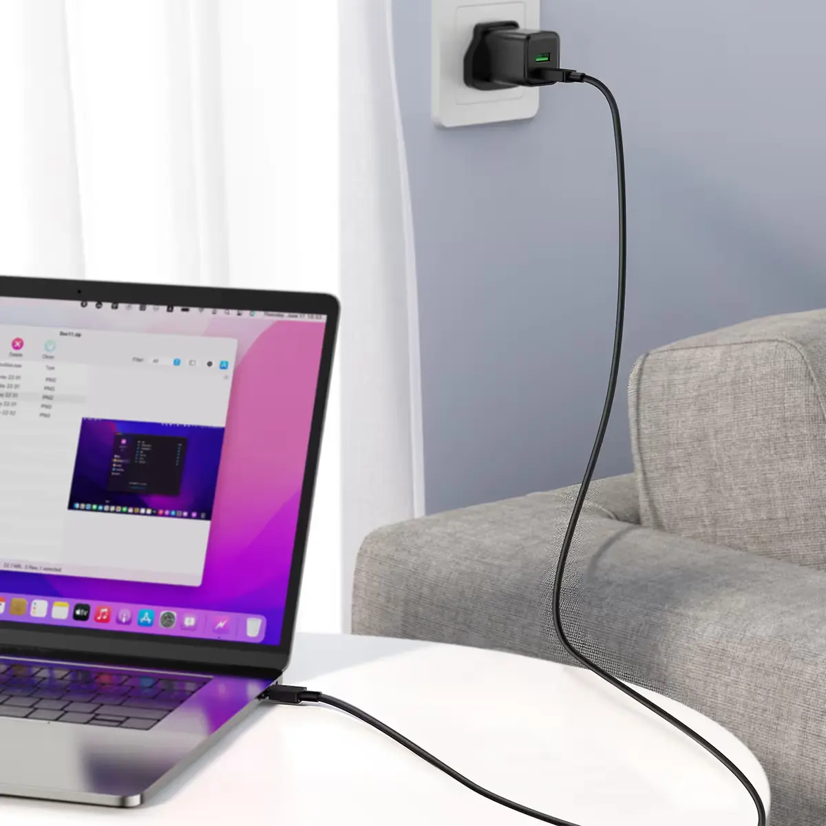 ACEFAST C26 03 60W USB C to USB C Cable 11