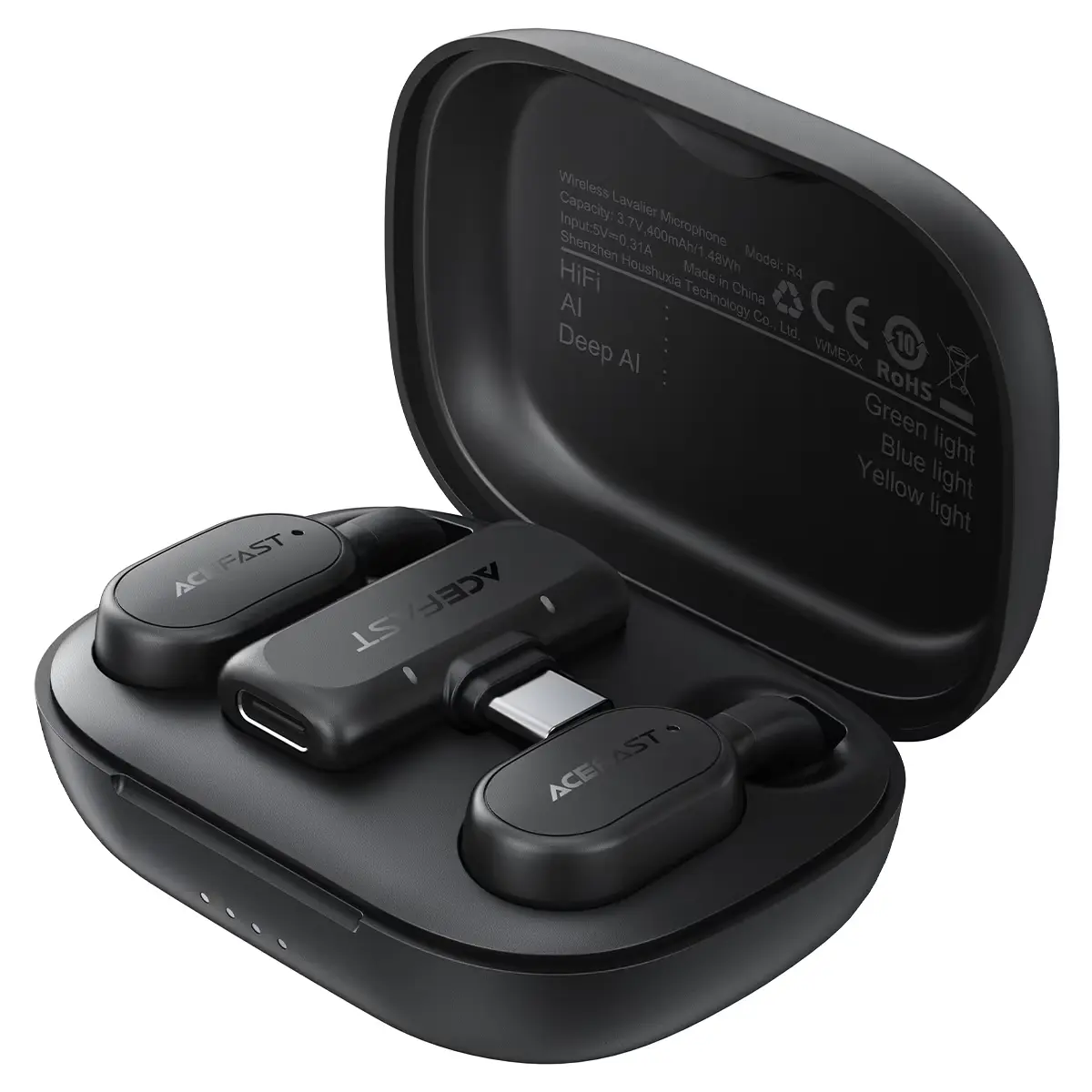 ACEFAST R4 Wireless Lavalier Microphones (6) ACEFAST R4 Wireless Lavalier Microphones