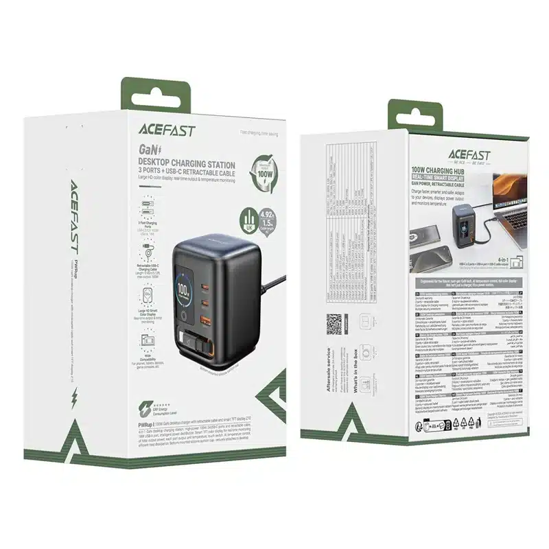 ACEFAST Z10 100W GaN Desktop Charging Station 1
