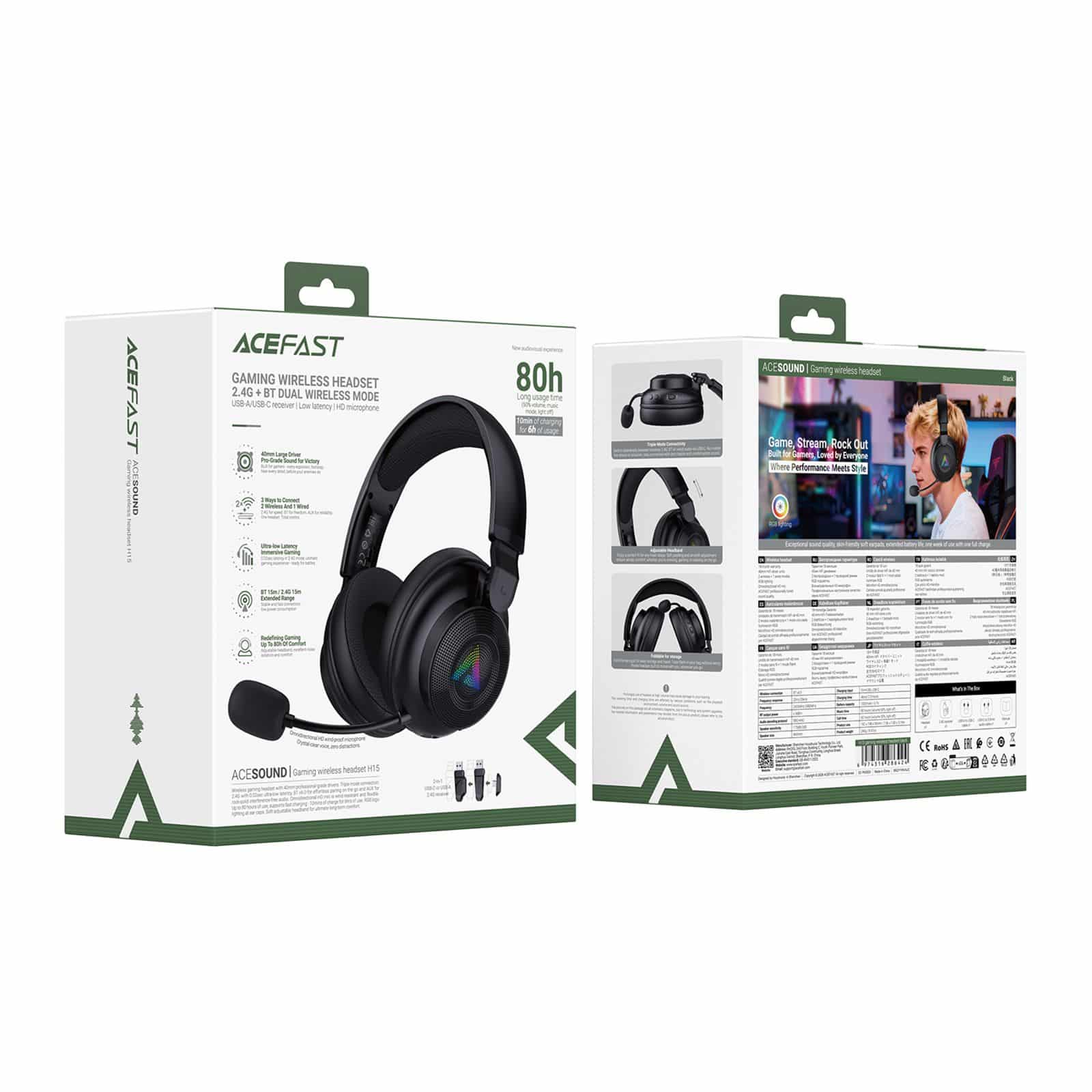 Acefast H15 Wireless Headset 1