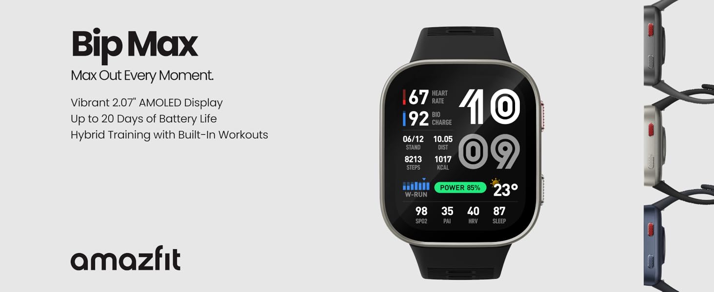 Amazfit Bip Max Smartwatch 1