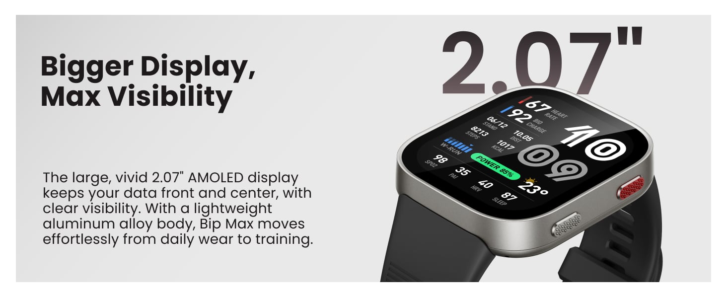 Amazfit Bip Max Smartwatch 1