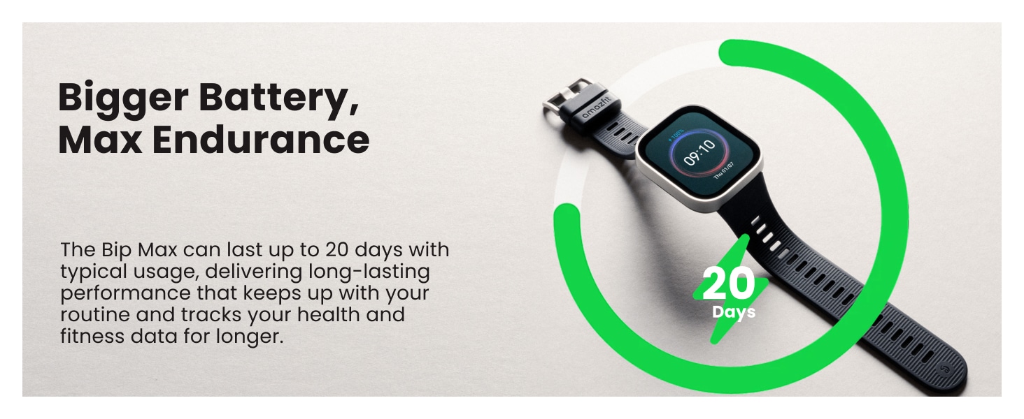 Amazfit Bip Max Smartwatch 2