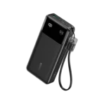 Anker A1384 Power Bank (20K, 30W) Model: A1384 Specifications Total Cell Capacity 20,000 mAh Input USB-C1 / C2: 5V 3A / 9V 3A / 15V 2A / 20V 1.5A (30W max) Output USB-C1 / C2: 5V 3A / 9V 3A / 10V 2.25A / 12V 1.5A / 15V 2A / 20V 1.5A (30W max) USB-A: 5V 3A / 9V 2A / 12V 1.5A (18W max) Total Output 5V 4.8A (24W max) Ports: 2 USB-C port,1 USB-A port Dimension: 153.4*71.6*28.1mm Weight: 462g Input: USB-C1/C2: 5V⎓3A / 9V⎓3A / 12V⎓1.5A / 15V⎓2A / 20V⎓1.5A (30W Max) Output: USB-C1/C2: 5V⎓3A / 9V⎓3A / 10V⎓2.25A / 12V⎓1.5A / 15V⎓2A / 20V⎓1.5A (30W Max) USB-A：5V⎓3A / 9V⎓2A / 12V⎓1.5A (18W Max) Total Output: 5V⎓4.8A (24W Max)