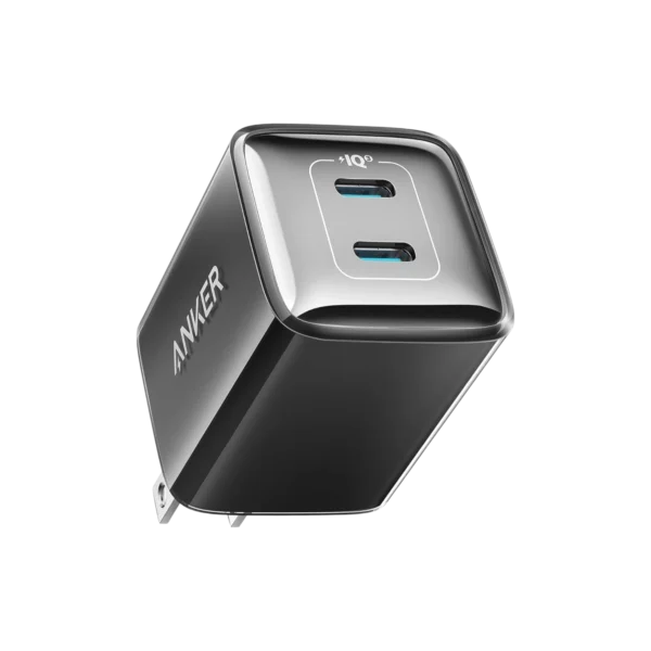 Anker A2038 521 Charger (Nano Pro) 40W 40W Max Charging Charge your MacBook Air at full speed when you connect to either USB-C port. Simultaneous Charging Power up your iPhone 13 and your iPad at the same time, at full speed. Advanced Safety Features Equipped with our all-new ActiveShield safety system to offer enhanced protection. Features a Dynamic Temperature Sensor which actively monitors temperature, and a Power Tuner Chip which adjusts power output to safeguard your connected device. Our Speed, Your Style Choose between 4 unique colors to find the one that suits your style. Model Number: A2038 Anker 521 Charger (Nano Pro) Faster. Smarter. Safer. Faster and Faster Charge the new iPhone up to 3 times faster than with your old 5W iPhone charger, or charge a 12.9″ iPad Pro (2018) almost 40% faster than with the original 18W in-box charger. 40W Max Charging Connect to either USB-C port to charge a MacBook Air at high speed. ActiveShield™️ Safety System Provides continuous temperature monitoring and output control to protect your connected device. Charge in Style Anker Nano Pro has an eye-catching icy finish and comes in 4 unique colors: Arctic White, Black Ice, Glacier Blue, and Cool Lavender. Small Size, Big Power 44% smaller than 2 original 20W iPhone chargers put together, but with just as much power. (Note: This is not a foldable charger) Input 100-240V～1.0A 50-60Hz Use One Port only 5.0V 3.0A 15.0W / 9.0V 3.0A 27.0W 15V 2.66A 40.0W / 20.0V 2.0A 40.0W Output (40.0W Max Per Port) PPS:3.3V -16V 2.5A (40W Max) Use Two Ports : Output: 20.0W + 20.0W (40.0W Max) Total Output: 40.0W Max Average active efficiency 82.78% Efficiency at low load (10%) 69.36% No-load power consumption 0.14W Operating Temperature 0℃〜 25℃ /32 ℉ -77 ℉