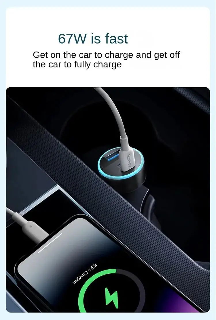 Anker A2736 335 Car Charger 67W 2