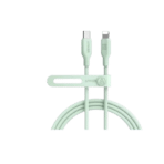 • **Anker A80A1/A80A2 541 USB-C to Lightning Cable (Bio-Based)** is a premium fast-charging cable designed to deliver reliable performance, exceptional durability, and environmentally conscious construction. Featuring MFi certification, support for up to 30W fast charging, bio-based materials derived from plants, and an ultra-durable design tested for up to 20,000 bends, this cable offers a sustainable and dependable charging solution for iPhone, iPad, AirPods, and other Lightning-enabled devices. Available in multiple stylish color options and lengths, the Anker 541 cable combines performance, durability, and eco-friendly innovation. • **Up to 30W Fast Charging Support** delivers efficient charging performance for compatible iPhones, iPads, and other Lightning devices when paired with a suitable USB-C power adapter. • **Apple MFi Certified** ensures flawless compatibility, safe charging, and reliable data transfer with all Lightning-enabled Apple devices. • **Bio-Based Material Construction** utilizes plant-derived materials such as corn and sugar cane to reduce reliance on petroleum-based plastics. • **Environmentally Friendly Design** includes 100% recyclable paper packaging printed with soy-based ink for a more sustainable product lifecycle. • **Ultra-Durable Construction** is tested to withstand up to 20,000 bends, ensuring long-lasting reliability for everyday use. • **USB-C to Lightning Connectivity** provides convenient charging and synchronization for a wide range of Apple devices. • **Available in Multiple Lengths** offers flexibility with both 3ft and 6ft options to suit different charging environments. • **Five Stylish Color Options** allow users to personalize their accessories with modern and vibrant finishes. • **Reliable Charging & Data Transfer** ensures stable performance whether charging devices or syncing files. • **Premium Anker Quality** delivers trusted durability and consistent charging performance backed by Anker's engineering expertise. --- ## **Specifications** **Product Name:** Anker 541 USB-C to Lightning Cable (Bio-Based) **Model Numbers:** • A80A1 • A80A2 **Cable Type:** • USB-C to Lightning **Charging Speed:** • Up to 30W Fast Charging **Certification:** • Apple MFi Certified **Available Lengths:** • 3ft (0.9m) • 6ft (1.8m) **Material:** • Bio-Based Exterior Material • Plant-Based Components Derived from Corn and Sugar Cane **Color Options:** • Phantom Black • Aurora White • Natural Green • Misty Blue • Lilac Purple **Durability:** • Tested for Up to 20,000 Bends **Packaging:** • 100% Recyclable Paper Packaging • Printed with Soy-Based Ink **Compatibility:** • iPhone • iPad • iPad Pro • AirPods • Other Apple Lightning Devices **Functions:** • Fast charging • Data synchronization • MFi-certified safe charging • Durable daily-use design • Eco-friendly construction --- ## **Q&A** **Q1: What devices are compatible with the Anker 541 USB-C to Lightning Cable?** A1: It is compatible with all Lightning-enabled Apple devices, including iPhones, iPads, iPad Pro models, AirPods, and more. **Q2: Does the cable support fast charging?** A2: Yes, it supports up to 30W fast charging when used with a compatible USB-C power adapter. **Q3: Is the cable Apple MFi certified?** A3: Yes, it is officially MFi certified for safe and reliable compatibility with Apple devices. **Q4: What makes this cable eco-friendly?** A4: The cable uses bio-based materials derived from plants such as corn and sugar cane, while the packaging is made from recyclable paper and soy-based ink. **Q5: How durable is the cable?** A5: It has been tested to withstand up to 20,000 bends, ensuring excellent durability for long-term use. **Q6: What lengths are available?** A6: The cable is available in both 3ft (0.9m) and 6ft (1.8m) versions. **Q7: Can it be used for data transfer as well as charging?** A7: Yes, the cable supports both charging and data synchronization functions. **Q8: What colors are available?** A8: It is available in Phantom Black, Aurora White, Natural Green, Misty Blue, and Lilac Purple. **Q9: Is the cable suitable for iPad fast charging?** A9: Yes, it supports high-speed charging for compatible iPad models with Lightning ports. **Q10: What is the advantage of bio-based cable materials?** A10: Bio-based materials help reduce environmental impact by replacing a portion of conventional petroleum-based plastics with renewable plant-derived resources.