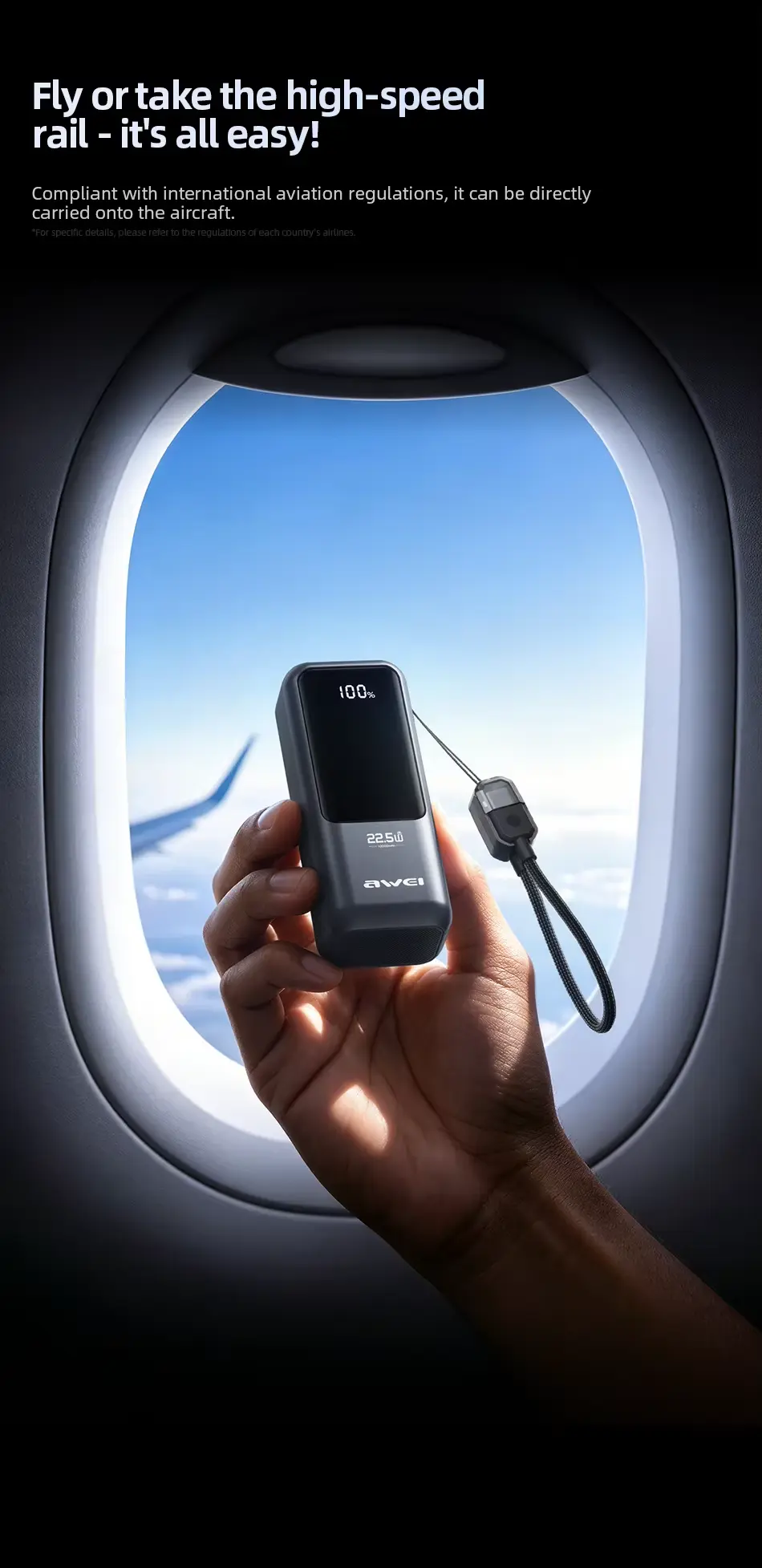 Awei PA 99 10000mAh 22.5W Power Bank 2