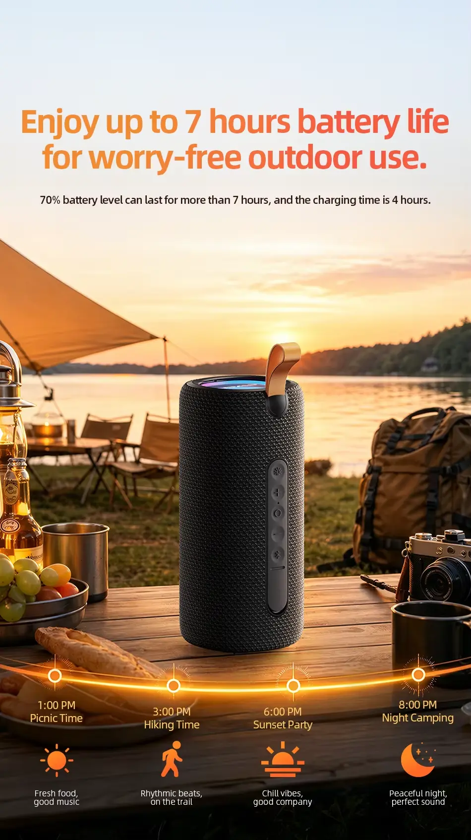 Awei Y200 Pro Portable 20W Wireless Stereo Speaker 2