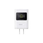 Baseus CCSPD65CC 65W Super GaN Digital Display Fast Charger Brand: BASEUS Model: CCSPD65CC Single port maximum output power: 65W Total power: 65W Additional features: temperature protection Charger application form: charging plug