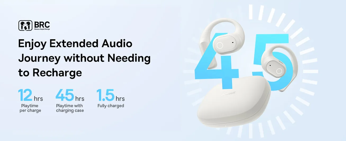 Baseus Eli 10i Fit Open Ear TWS Earbuds 1