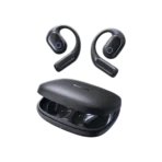 Baseus Eli 10i Fit Open-Ear TWS Earbuds Experience upgraded listening with Baseus Eli 10i Fit Open-Ear TWS Earbuds. The Earhook design with soft and light silicone leaves your ear canals unobstructed and clean, ensuring greater comfort during extended use. 0.06s Dual Channel Low Latency 16.2mm Drivers, Crafted for Excellence Available Colors: Cosmic Black, Stellar White Bass Enhancement Algorithm for Ultimate Listening Pleasure Outdoor Enjoyment Guaranteed by IP54 Waterproof & Dustproof 12 Hours Playtime (per charge) 45 Hours of playtime (with charging case) 1.5 Hours (Fully Charged) Specifications Name Baseus Eli 10i Fit Open-Ear TWS Earbuds – Air Conduction, BT 5.4, 45H Battery, IP54 Waterproof, Sports Ear Hooks for Running, Gym & Cycling - White Model A00064400221-00 Charging Type Type-C Features Bluetooth, Ear Hook, Fast-Charging, Rechargeable, Water Resistant, Built in Microphone Connection Type Bluetooth 5.4 Usage Type Sports & Fitness Average Battery Life More than 24h Charging Case Type Wired Earplug Type Earbuds Material ABS,Plastic Maximum wireless range[m]