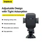 Baseus UltraControl Go Series Clamp-Type Phone Holder