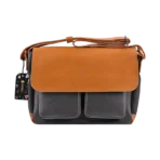 COTECi 14048 Vintage Leather PU Shoulder Bag