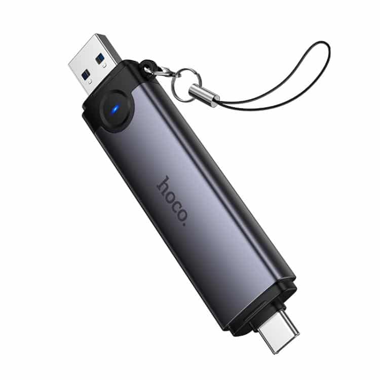 Hoco HB56 Victory USBType C 3 in 1 Card Reader 4