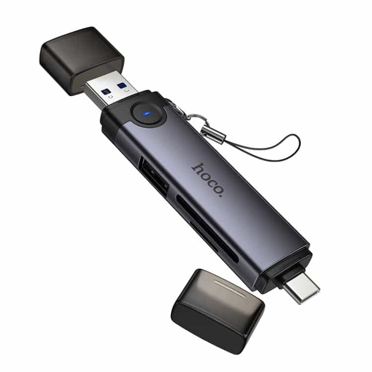 Hoco HB56 Victory USBType C 3 in 1 Card Reader 5