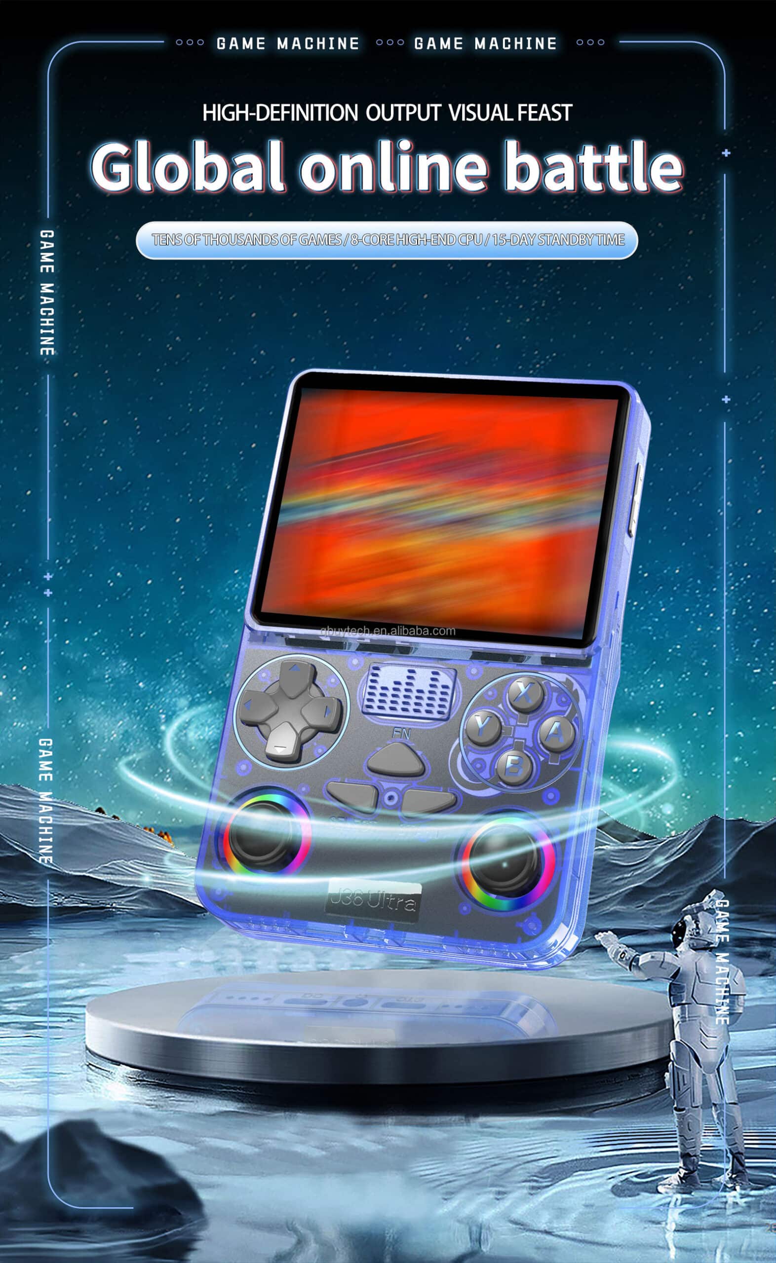 J36 Ultra All in One Handheld Gaming Console 2 scaled