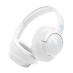 JBL Tune 780NC Adaptive Noise Cancelling Wireless Over-Ear Headphones Features JBL Tune 780NC Hi-Res JBL Pure Bass Sound plus Spatial Sound - Image Hi-Res JBL Pure Bass Sound plus Spatial Sound JBL Pure Bass Sound adds depth, power, and punch to everything you hear. Custom 40mm drivers deliver rich, dynamic audio whether you’re locking in at work or losing yourself in a playlist. Our proprietary JBL Spatial Sound technology puts you in the middle of your music as sound flows naturally from every direction, on any device. When you want even more detail and clarity, enjoy Hi-Res audio using the included USB-C to 3.5mm audio cable. JBL Tune 780NC Adaptive Noise Cancelling with Smart Ambient - Image Adaptive Noise Cancelling with Smart Ambient Adaptive Noise Cancelling automatically adjusts to tune out the distractions, whether you're deep into your work focus or getting into the groove. Use Ambient Aware and TalkThru to hear what’s happening around you or jump into conversations without taking off your headphones. Manage it all easily through the JBL Headphones app. JBL Tune 780NC 2-mic perfect calls with beamforming technology - Image 2-mic perfect calls with beamforming technology Two beamforming mics precisely capture your speech without background noise, while our latest noise reduction technology filters out ambient sound in even the busiest environments. So whether you’re on a teleconference in a busy café or catching up with a friend during your commute, your voice comes through loud and clear. JBL Tune 780NC Up to 76 hours of battery life, plus speed charge - Image Up to 76 hours of battery life, plus speed charge JBL Tune 780NC Lightweight, comfortable, and foldable - Image Lightweight, comfortable, and foldable JBL Tune 780NC Fast Pair by Google + Swift Pair by Microsoft - Image Fast Pair by Google + Swift Pair by Microsoft JBL Tune 780NC Multi-point connection with Bluetooth® 6.0 - Image Multi-point connection with Bluetooth® 6.0 JBL Tune 780NC Customize your sound with the JBL Headphones app - Image Customize your sound with the JBL Headphones app Video Gallery Specs & Downloads Item#: JBLT780NCBLK EAN: 1200130030482 Description Your music takes center stage with JBL Tune 780NC wireless headphones. JBL Pure Bass Sound and immersive Spatial Sound surround you with crisp, powerful music, while Adaptive Noise Cancelling keeps you free from distractions. The sleek over-ear design with subtle metal accents makes a statement in your choice of stylish colors. Up to 76 hours of battery life means you can go a week between charges. And if you do need a top-up, five minutes gets you another 5 hours—or just plug in the detachable headphone cable to stay in the groove. With 2 mics that accurately pick-up your voice, calls sound perfect on both ends. Seamless Bluetooth® switching makes it easy to stay connected across devices, while the JBL Headphones app lets you tailor the sound of your music and crystal-clear calls with ease. They’re lightweight enough to wear all day, and foldable so they slip easily into any bag when the music’s over. From morning podcasts to all-night playlists, JBL Tune 780NC headphones are built to keep up and stand out. Specs General Specifications Driver size (mm) 40 Activity Leisure Noise Cancelling Yes Noise Cancelling Type Adaptive Noise Canceling Number of Microphones 5 Audio Specifications Dynamic frequency response range (Hz) 10Hz - 20kHz (by wireless), 10Hz - 40kHz (by wired) Dimensions Audio Cable Length (m) 1.2 Ear Cup External Height (cm) 9.63 Ear Cup External Width (cm) 7.88 Ear Cup Internal Height (cm) 6 Ear Cup Internal Width (cm) 4.25 Ear Cup Depth (cm) 2.1 Control and Connection Specifications Bluetooth frequency 2.4 GHz - 2.4835 GHz Connection Wireless Connectivity Technology Bluetooth Bluetooth profiles A2DP V1.4, AVRCP V1.6.3, HFP V1.8 Bluetooth transmitted modulation π/4-DQPSK Bluetooth transmitter power < 10 dBm (EIRP)\ Battery Charging time (hours from empty) 2 Maximum music play time with ANC off (hours) 76 Maximum music play time with ANC on (hours) 50 Maximum talk time (hours) 45 Battery Life 76 Maximum play time (hours) 76 Features Spatial Sound Yes Voice Aware Yes Foldable Yes Speed charge Yes Ambient Aware Yes Built-in Microphone Yes Detachable Cable Yes JBL Pure Bass Sound Yes Multi-Point Connection Yes TalkThru Yes Adaptive Noise Cancelling Yes Wireless Yes Over-ear Yes Rechargable battery Yes Bluetooth Yes JBL Headphone App Yes