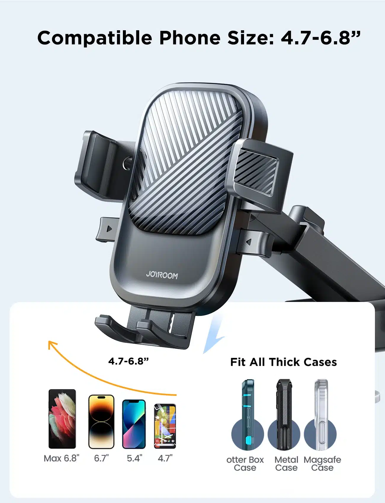JOYROOM JR OK6 Mechanical Car Phone Mount 1