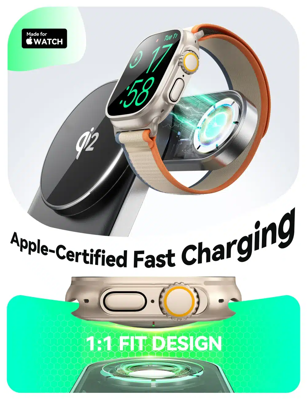 JOYROOM JR W17 3 in 1 Wireless Charger 1