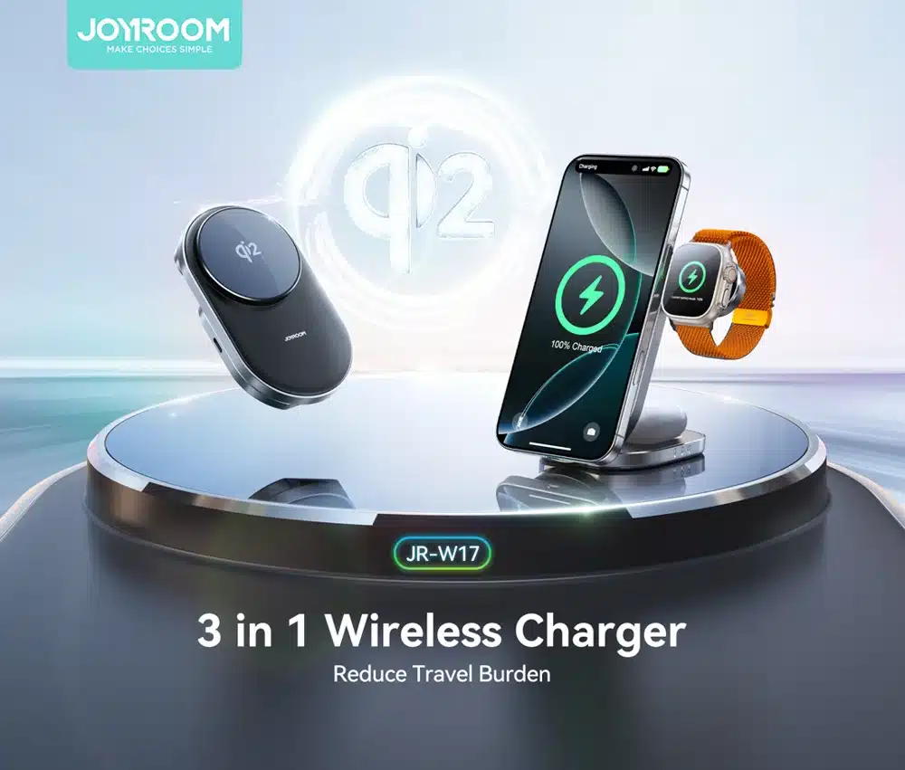 JOYROOM JR W17 3 in 1 Wireless Charger 5
