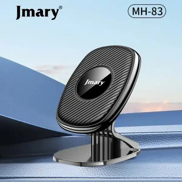 Jmary MH-83 Magnetic Car Holder *Weight:113.1g *Size:53*40*30mm *Material:Zinc alloy+8X Magnet
