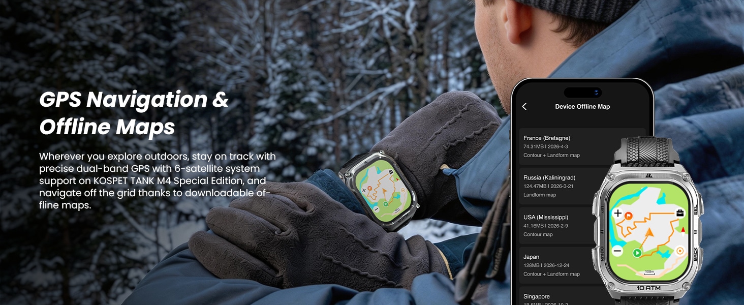 KOSPET TANK M4 Special Edition Smartwatch 1
