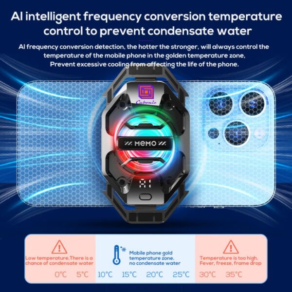 MEMO DL20 Ai Semiconductor Phone Cooler