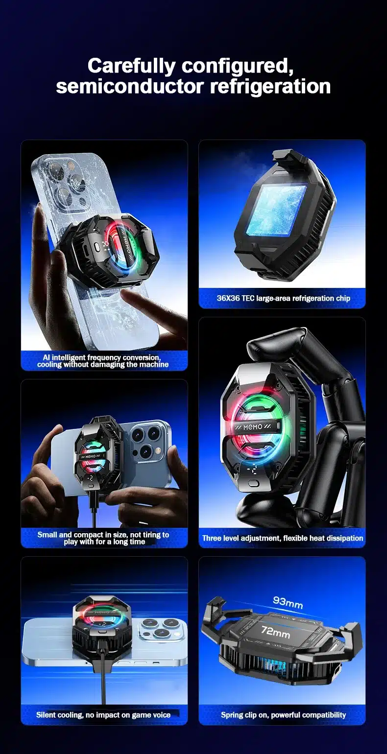 MEMO DL20 Ai Semiconductor Phone Cooler 4