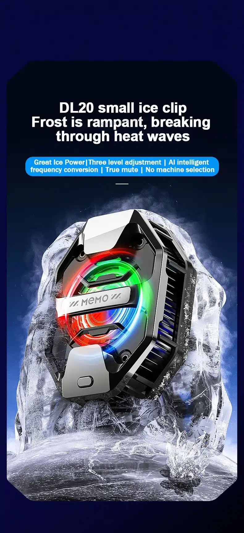 MEMO DL20 Ai Semiconductor Phone Cooler 5