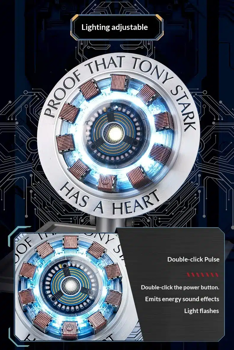 Marvel Iron Man Arc Reactor Wireless Charger 1