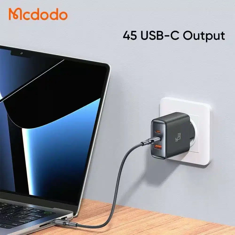 Mcdodo CH 4860 45W 3 Port Fast Charging Set 4