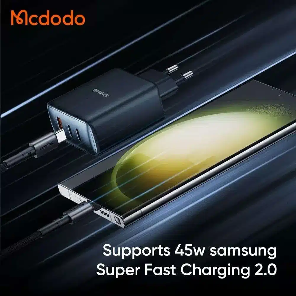 Mcdodo CH 4860 45W 3 Port Fast Charging Set 6