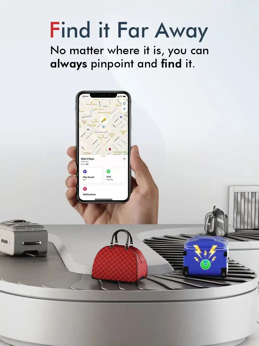 MiLi MiLock Smart Anti Loss TSA Certified Trackable Luggage Lock 5