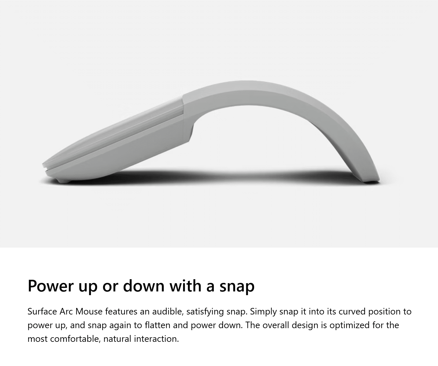 Microsoft Surface Arc Mouse 3