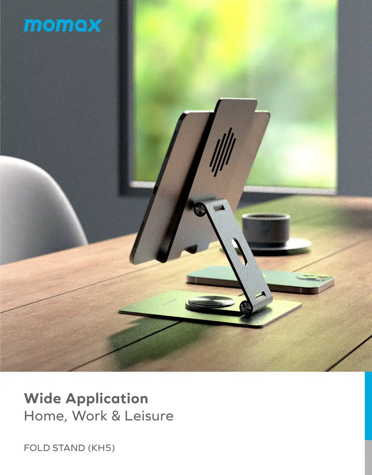 Momax KH5 Mobile Tablet Multi Purpose Rotating Stand 6