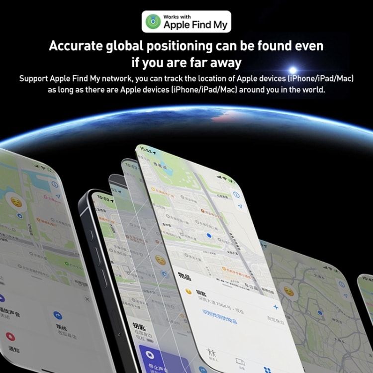 Momax PinCard Pro Mini Rechargeable Find My Tracker 3