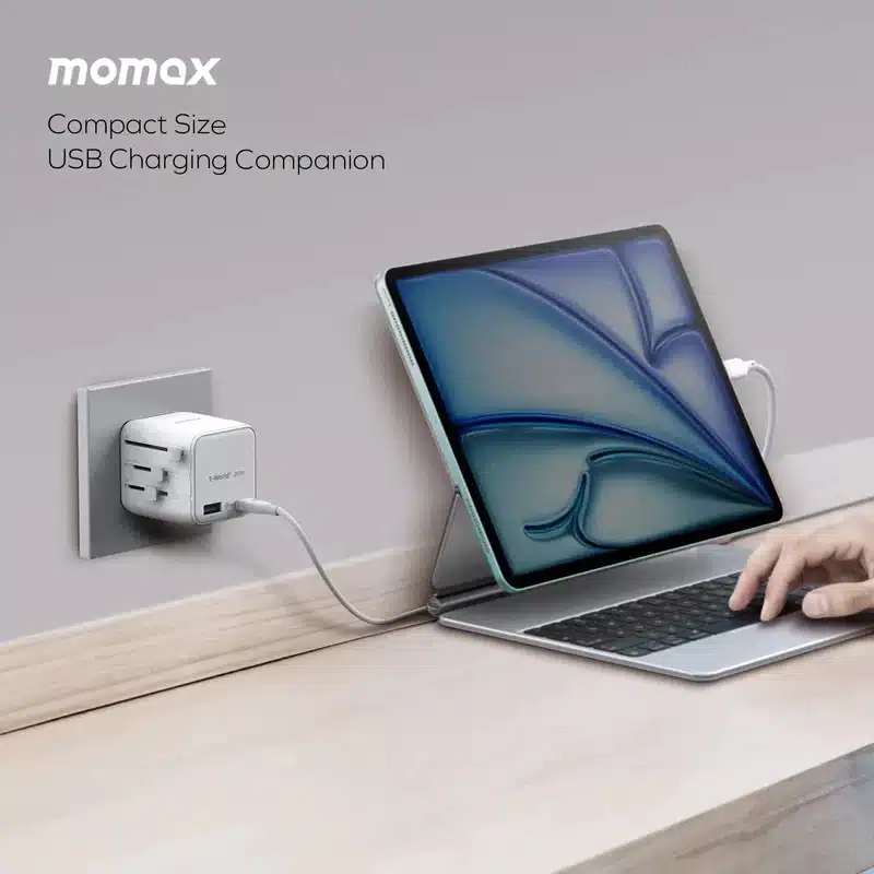 Momax UA29 1 World² 20W Universal 2 Port USB Travel Adapter 9