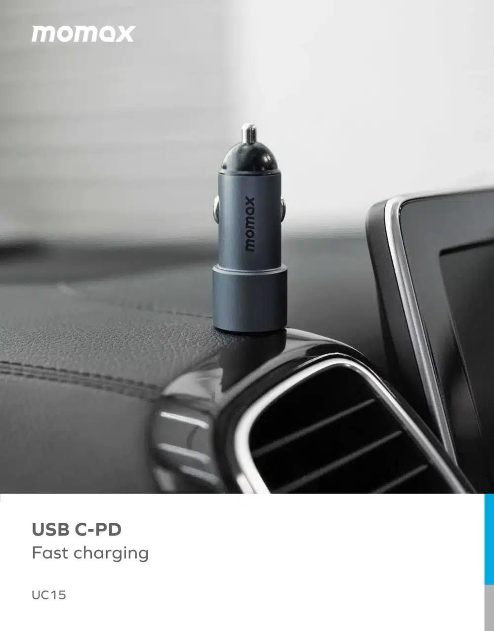 Momax UC15 38W Dual Port Car Charger 4