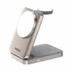 Momax UD36 1-Charge Q.Port 3-in-1 Foldable Magnetic Wireless Charging Stand