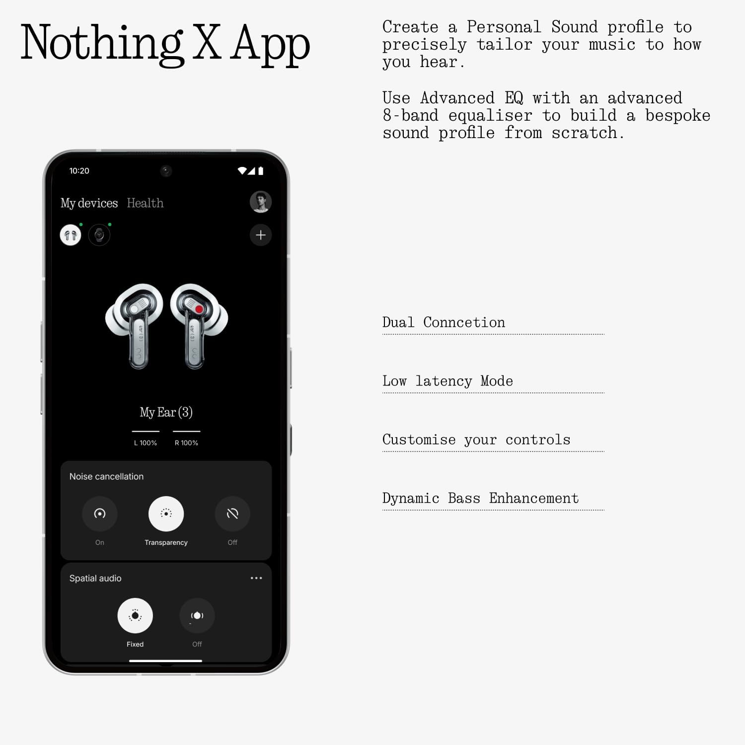 Nothing Ear 3 Wireless Earbuds 1