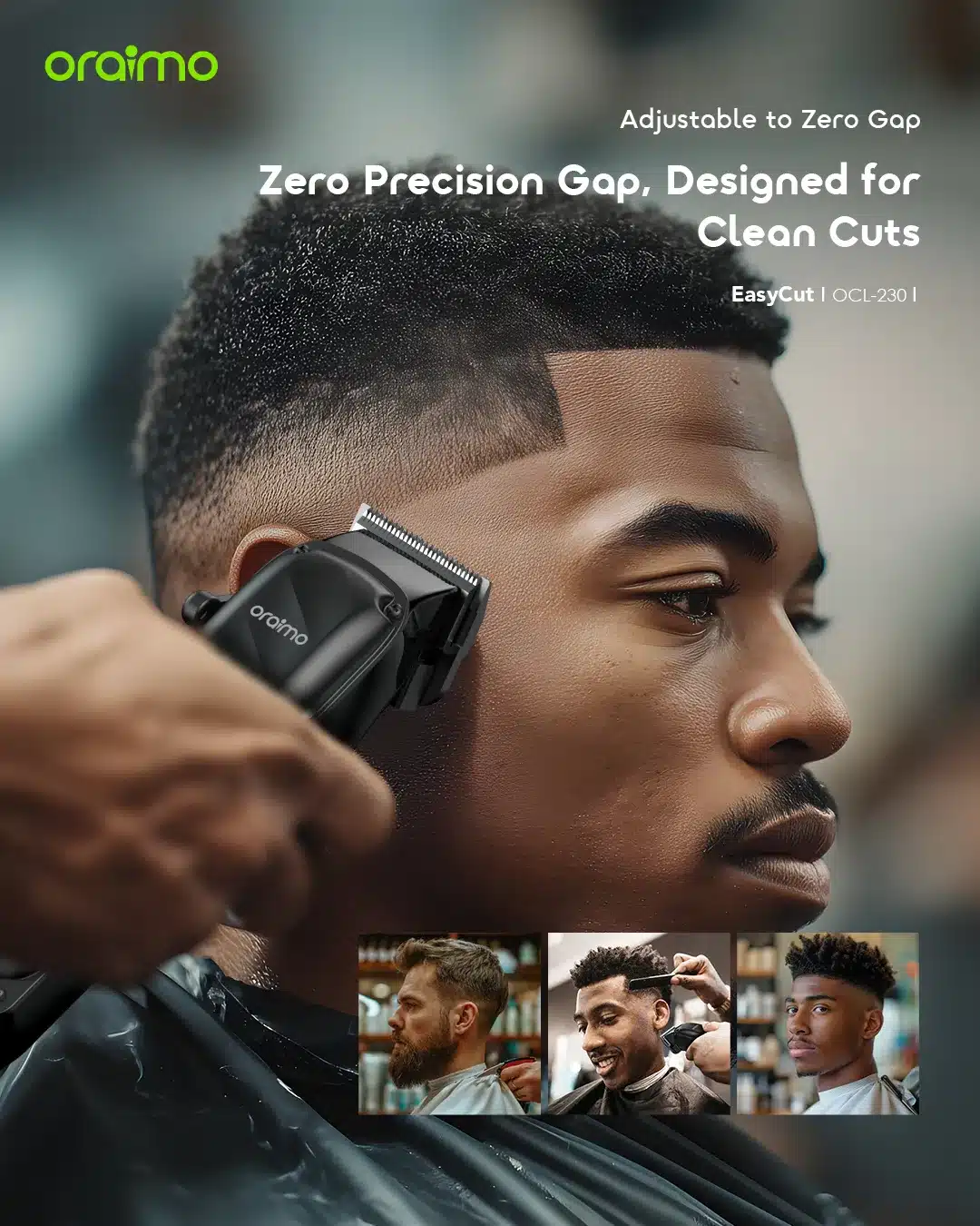Oraimo EasyCut Super Powerful Adjustable Hair Clipper 3