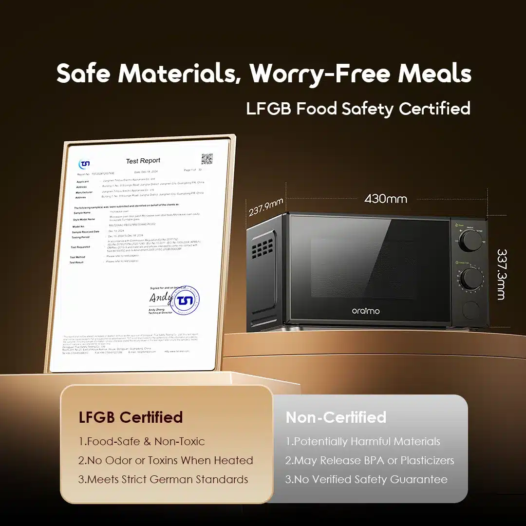 Oraimo InfiWave Lite 20L Low Noise Microwave Oven 2