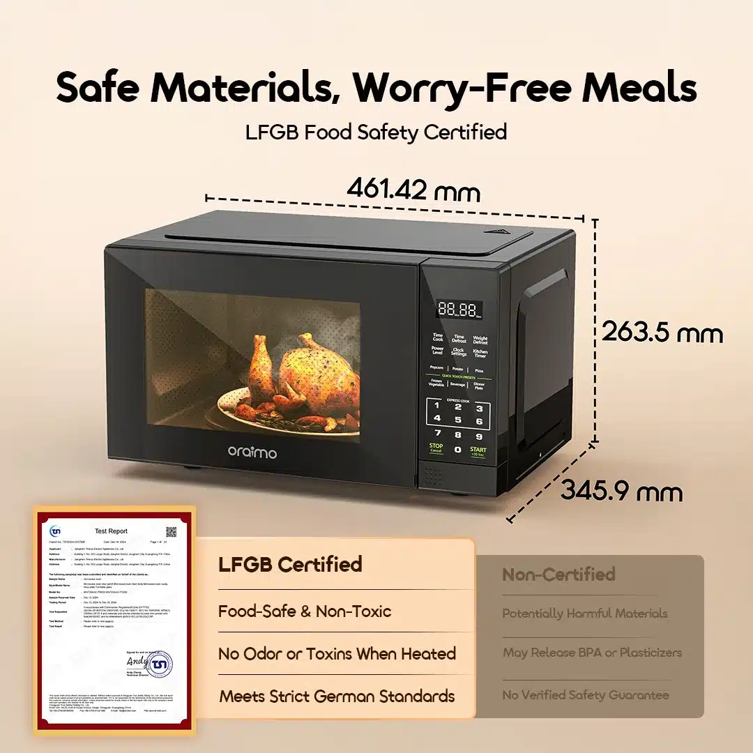 Oraimo InfiWave Lite 23L Energy Saving Touchscreen Microwave Oven 2