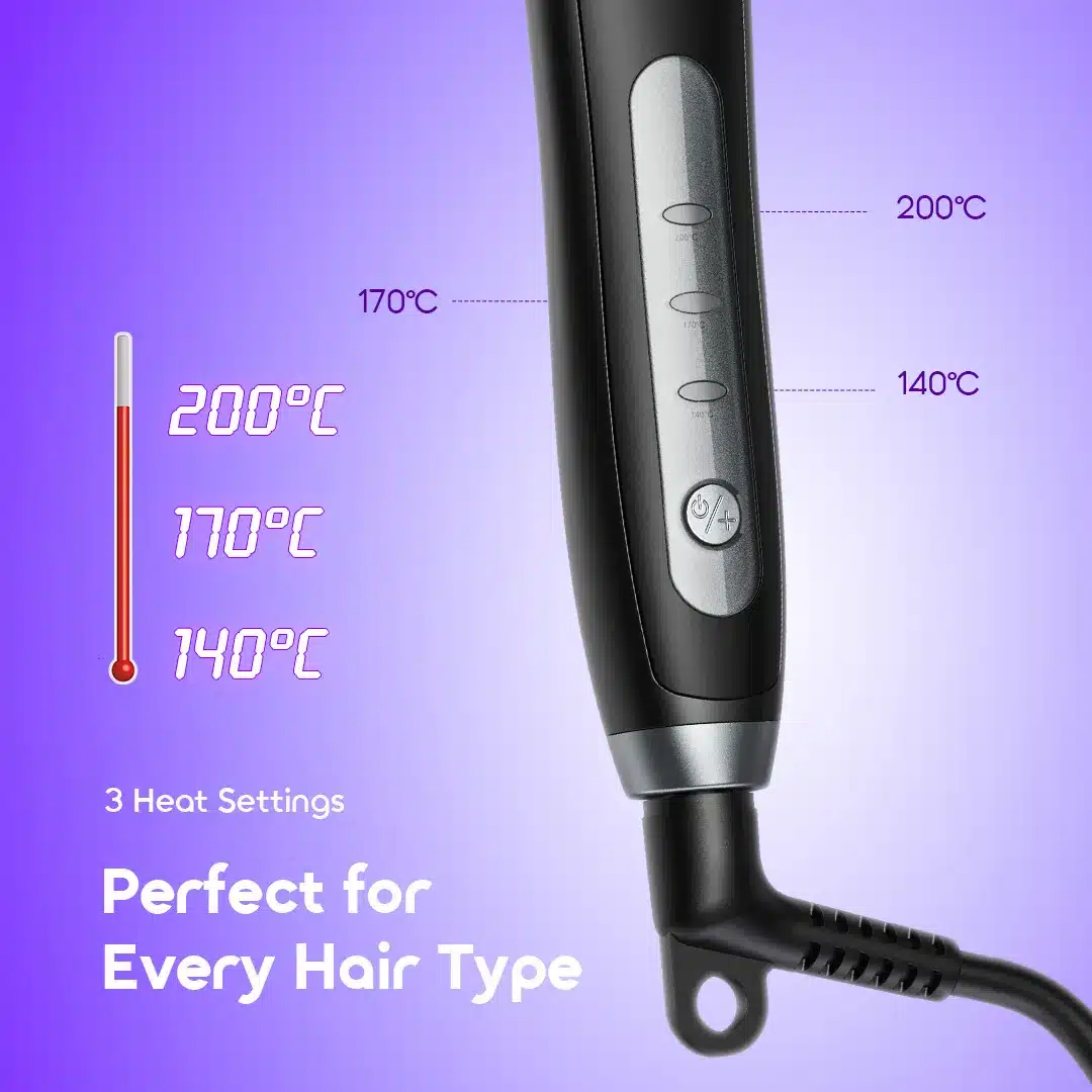 Oraimo SleekWave Hair Straightener Brush 4