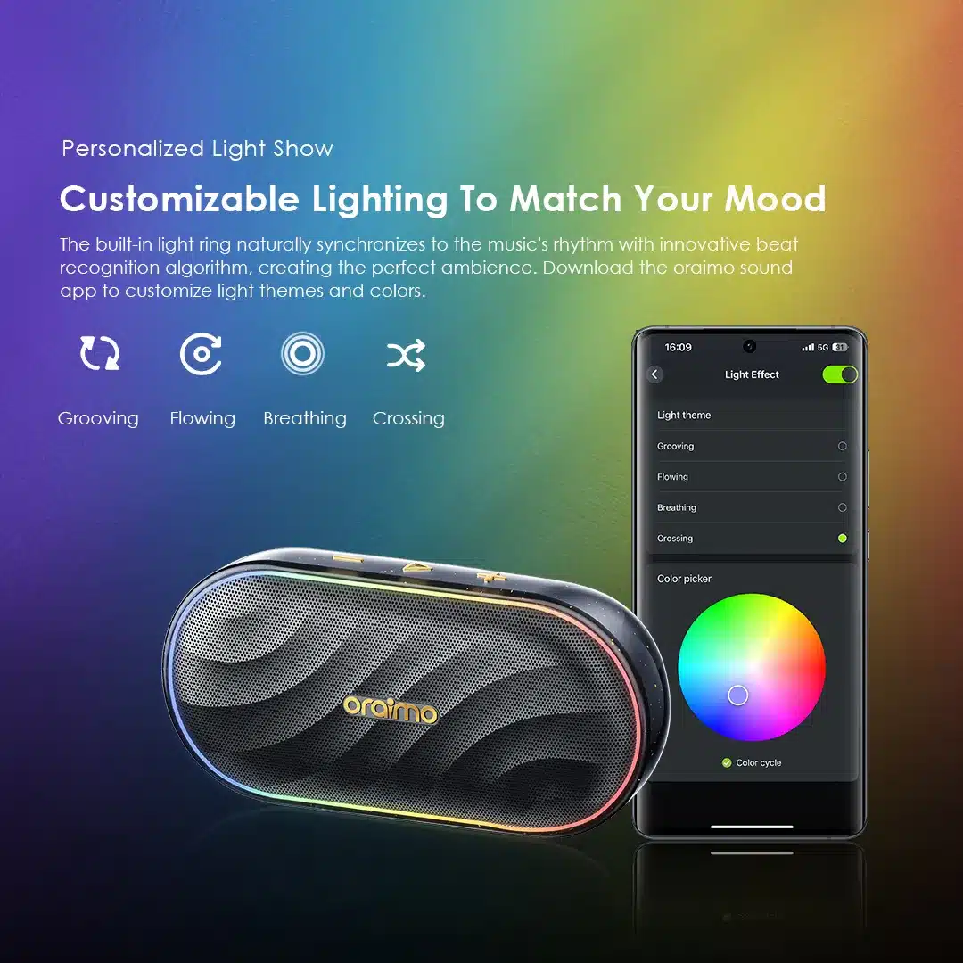 Oraimo SpaceBox 8W FM Wireless Speaker 3