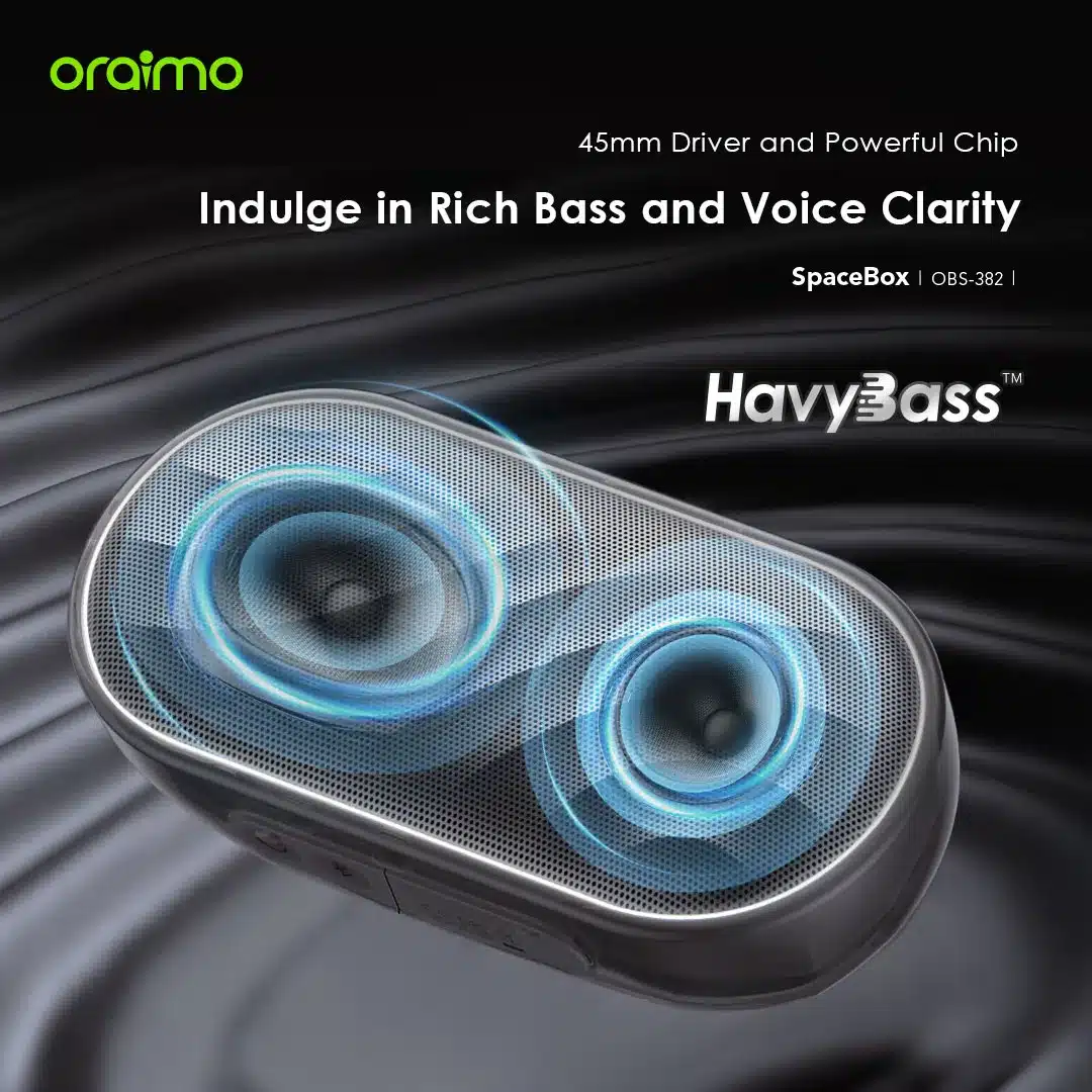 Oraimo SpaceBox 8W FM Wireless Speaker 4