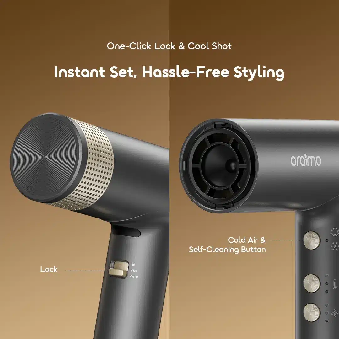 Oraimo Swift Dry High Speed Motor Hair Dryer 2