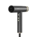 • **Oraimo Swift Dry High-Speed Motor Hair Dryer (OHD-550N)** is a professional-grade hair dryer designed to deliver fast drying, advanced hair protection, and versatile styling performance. Powered by an ultra-fast 110,000 RPM motor, it generates powerful airflow that significantly reduces drying time while helping users achieve salon-quality results at home. Equipped with advanced negative ion technology, intelligent temperature control, multiple styling attachments, and customizable airflow settings, the Swift Dry helps reduce frizz, enhance shine, and protect hair from heat damage. Whether you're creating sleek straight styles, defining curls, or adding volume, this high-performance hair dryer offers the flexibility and convenience needed for everyday styling. • **110,000 RPM High-Speed Motor** generates powerful airflow for rapid drying and efficient styling performance. • **Advanced Negative Ion Technology** releases over 10 million negative ions per cubic centimeter to help reduce frizz and enhance hair smoothness. • **Intelligent Constant Temperature Control** maintains optimal heat levels to minimize heat damage and protect hair health. • **Self-Cleaning Function** automatically removes dust and debris from internal components to maintain long-term performance. • **Three Fan Speed Settings** allow users to customize airflow intensity according to their styling needs. • **Three Temperature Levels** provide flexible heat control for different hair types and styling preferences. • **Multiple Professional Attachments** include a styling nozzle, diffuser, and anti-scalding comb for versatile styling options. • **One-Click Cool Shot Function** helps lock hairstyles in place with a burst of cool air for long-lasting results. • **Safety Lock Switch** prevents accidental setting changes during use for greater convenience. • **Extra-Long 3-Meter Power Cord** offers enhanced mobility and flexibility for home or salon environments. --- ## Specifications **Product Name:** Oraimo Swift Dry High-Speed Motor Hair Dryer **Model:** • OHD-550N **Brand:** • Oraimo **Product Type:** • Professional Hair Dryer **Material:** • PC • ABS **Rated Voltage:** • 220–240V~ • 50–60Hz **Rated Power:** • 1700–2000W **Motor Speed:** • 110,000 RPM High-Speed Motor **Ion Technology:** • 10+ Million Negative Ions/cm³ **Temperature Control:** • Intelligent Constant Temperature System **Fan Speed Levels:** • 3 Adjustable Speeds **Temperature Settings:** • 3 Adjustable Heat Levels **Cooling Function:** • One-Click Cool Shot **Cleaning System:** • Self-Cleaning Mode **Power Cord Length:** • 3 Meters **Included Attachments:** • Styling Nozzle • Diffuser • Anti-Scalding Comb **Safety Features:** • Intelligent Heat Protection • Lock Switch • Self-Cleaning Function **Suitable For:** • Straight Hair Styling • Curly Hair Styling • Volumizing • Fast Drying • Home Use • Professional Salon Use --- ## Q&A **Q1: What is the motor speed of the Oraimo Swift Dry Hair Dryer?** It features a powerful high-speed motor capable of reaching up to 110,000 RPM. **Q2: How does the negative ion technology benefit hair?** The dryer releases over 10 million negative ions per cubic centimeter to help reduce frizz, retain moisture, and improve hair smoothness and shine. **Q3: Does the hair dryer protect against heat damage?** Yes, its intelligent constant temperature system helps maintain safe heat levels and reduces the risk of excessive heat exposure. **Q4: What styling attachments are included?** The package includes a styling nozzle, diffuser, and anti-scalding comb for various hairstyling needs. **Q5: Can I adjust the airflow and temperature?** Yes, the dryer offers 3 fan speed settings and 3 temperature levels for customized styling. **Q6: What is the purpose of the cool shot button?** The cool shot function helps set hairstyles in place and provides a smoother, longer-lasting finish. **Q7: Does the dryer have a self-cleaning feature?** Yes, it includes a self-cleaning mode that helps remove dust and debris from internal components. **Q8: Is the power cord long enough for salon use?** Yes, the extra-long 3-meter cord provides excellent flexibility for both home and professional environments. **Q9: Is this dryer suitable for curly hair?** Yes, the included diffuser attachment helps define curls while minimizing frizz. **Q10: Who is the Oraimo Swift Dry Hair Dryer ideal for?** It is ideal for individuals seeking fast drying, professional styling performance, hair protection, and versatile styling options for all hair types.