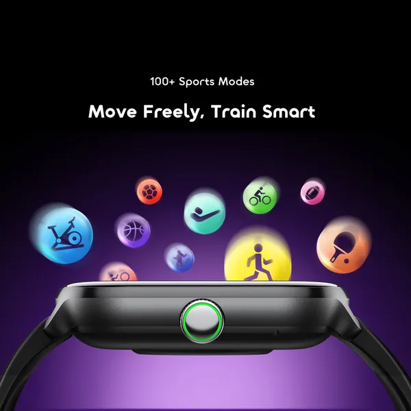 Oraimo Watch 6 MOCO X Free Fire 2.01 HD Screen Smart Watch 3